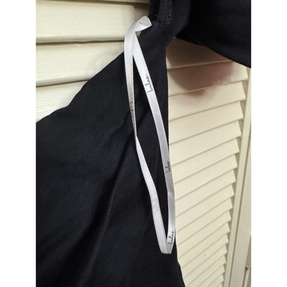 LULUS Impress Release Black Off the Shoulder Puff Sleeve Jumpsuit Size Large NWT - Picture 5 of 6